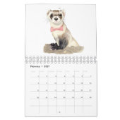 水彩2022カレンダー カレンダー (2月 2027)