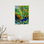 水彩217003 ポスター (キッチン)