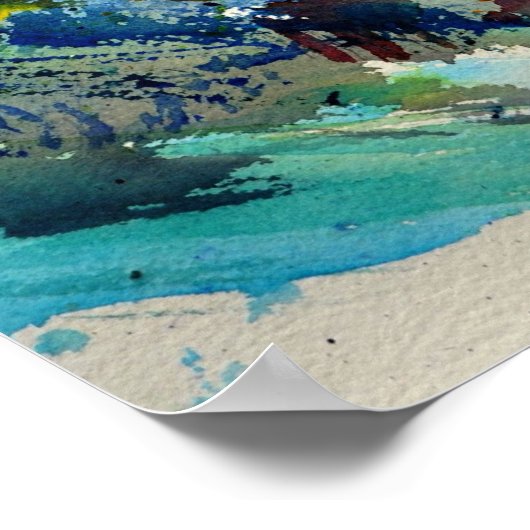 水彩217003 ポスター (角)