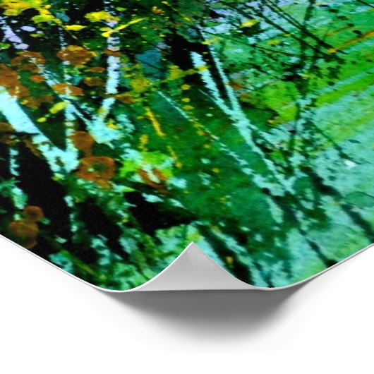 水彩218090 ポスター (角)