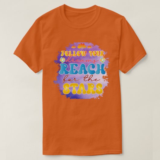 水彩8 Tシャツ (デザイン正面)