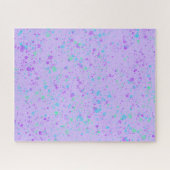 水彩（ばちゃばちゃ）跳ねるオンパープルパズル ジグソーパズル (横)