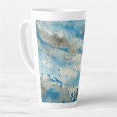 水彩 カフェラテマグ (左アングル)