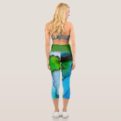 水彩 カプリレギンス (裏面)