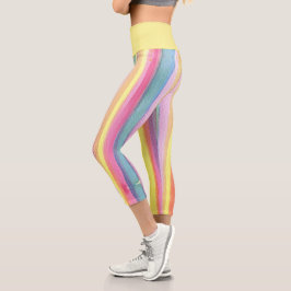 水彩 カプリレギンス