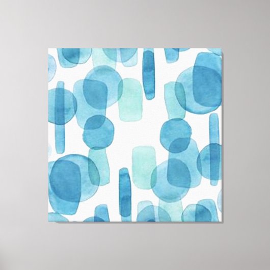 水彩 キャンバスプリント (正面)