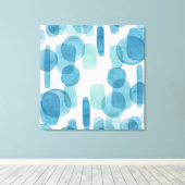 水彩 キャンバスプリント (インサイチュ (ウッドフロア))