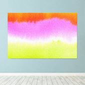 水彩 キャンバスプリント (インサイチュ (ウッドフロア))