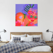 水彩 キャンバスプリント (インサイチュ (寝室))