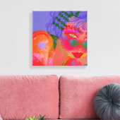 水彩 キャンバスプリント (インサイチュ (リビング))