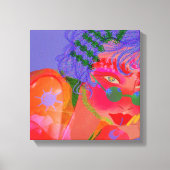 水彩 キャンバスプリント (正面)