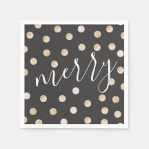 水彩 & ゴールド | ナプキン