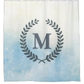 水彩 シャワーカーテン (正面)