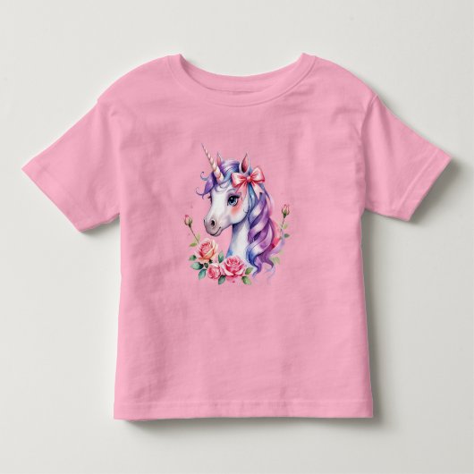 水彩 トドラーTシャツ (正面)