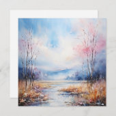 水彩 ノートカード (正面/裏面)