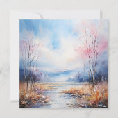 水彩 ノートカード (正面)