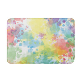 水彩 バスマット