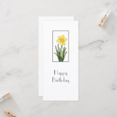 水彩、ペンとインクの水彩カード カード (正面/裏面インサイチュ)