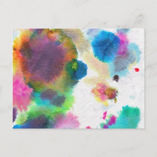 水彩！ ポストカード (正面)
