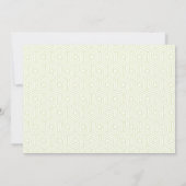 水彩 ミント ジュレップ ダービー 招待状 (裏面)