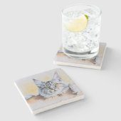 水彩（メイン） ストーンコースター (横)