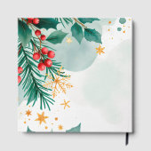 水彩 メリークリスマス ゲストブック – 休日のお客様専用 (裏面)