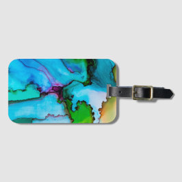 水彩 ラゲッジタグ