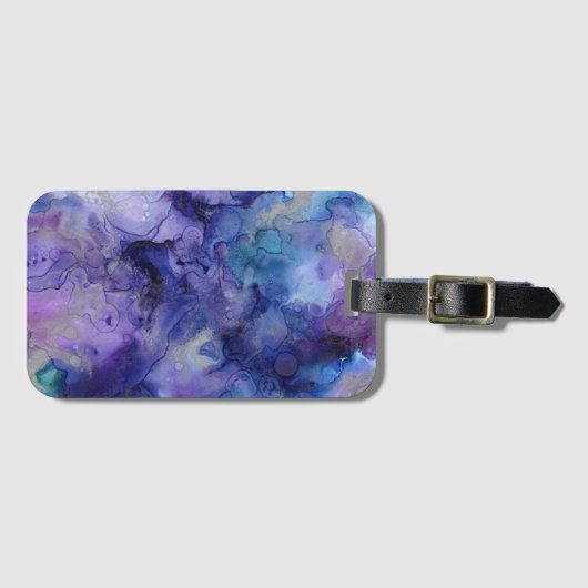 水彩 ラゲッジタグ (正面横)