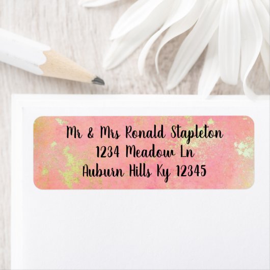 水彩 ラベル (インサイチュ)