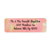 水彩 ラベル (正面)