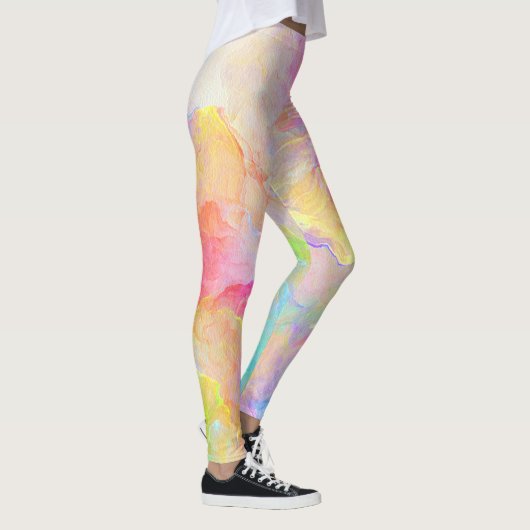 水彩 レギンス (右)