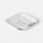 水彩 ヴィノ ビフォー ヴォウズ ペーパー プレート (傾斜あり)