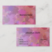水彩 名刺 (正面/裏面)