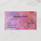 水彩 名刺 (裏面)