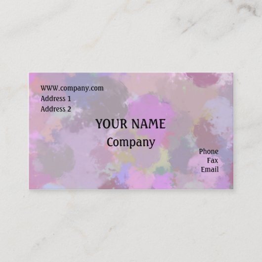 水彩 名刺 (正面)