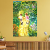 水彩-幸せ キャンバスプリント (インサイチュ (リビング))