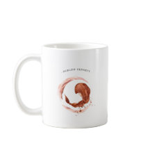 水彩《星座》乙女座星占い〔占星術の〕十二宮図標識 |モノグラム