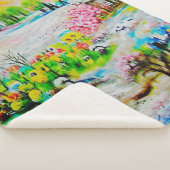 水彩（横） 2 シェルパブランケット (3/4)