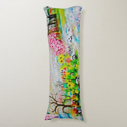 水彩（横） 2 ボディピロー (正面縦)