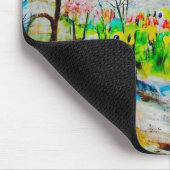 水彩（横） 2 マウスパッド (コーナー)