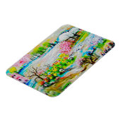 水彩（横） 2 マグネット (左側)