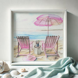 水彩（海岸線による） 2 フォトプリント           