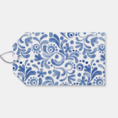 水彩(犬)スタッフォード犬 ギフトタグ (裏面横)