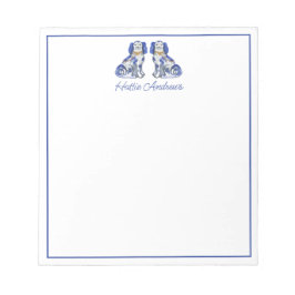 水彩（犬）スタッフォード犬 ノートパッド