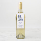 水彩（犬）スタッフォード犬 ボトルネックタグ (ボトル)