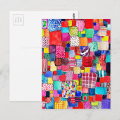 水彩+線画 ポストカード (正面/裏面)