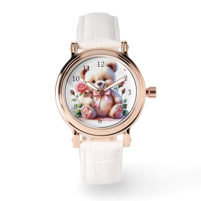 水彩 腕時計 (正面)