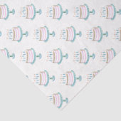 水彩 誕生日 ケーキ アート キャンドル お祝い 薄葉紙 (詳細)