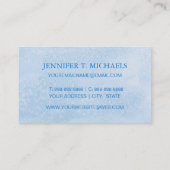 水彩（青） 名刺 (裏面)