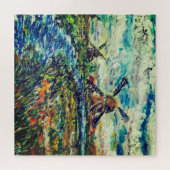 水彩 – 風景 – オランダ – 美 ジグソーパズル (横)